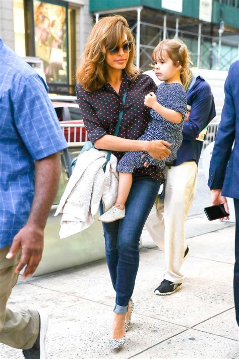eva mendes and family